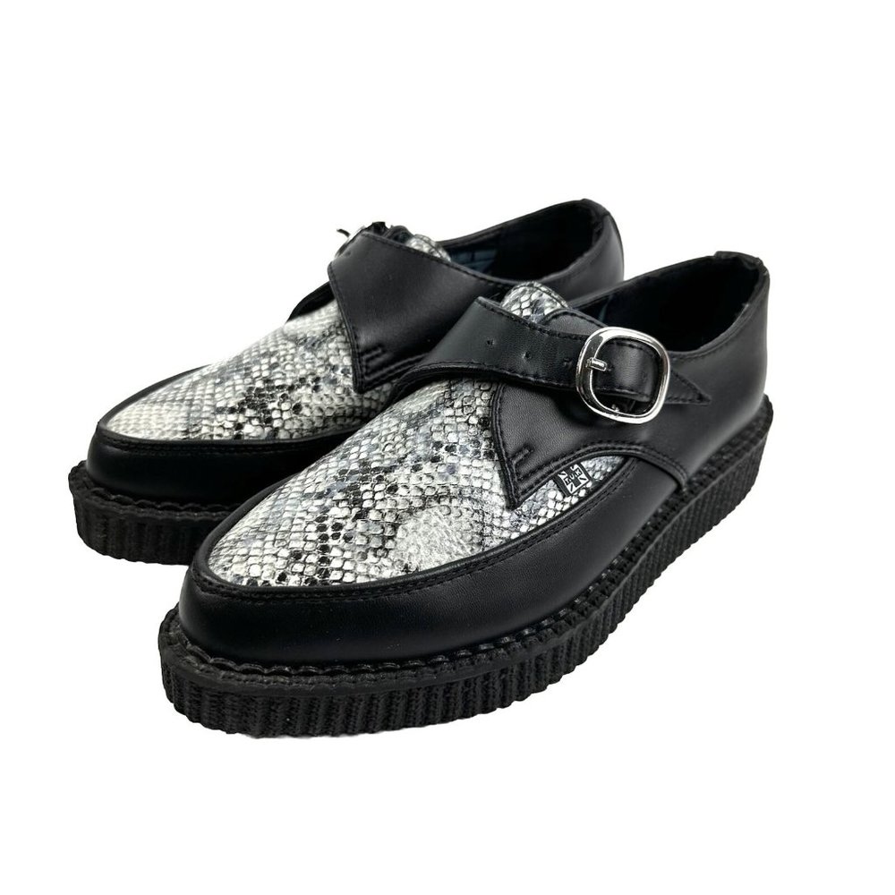 TUK Black and Gray Platform Shoes